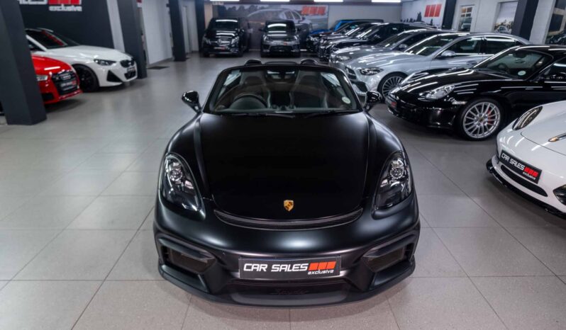 
								2021 Porsche 718 Spyder Auto full									