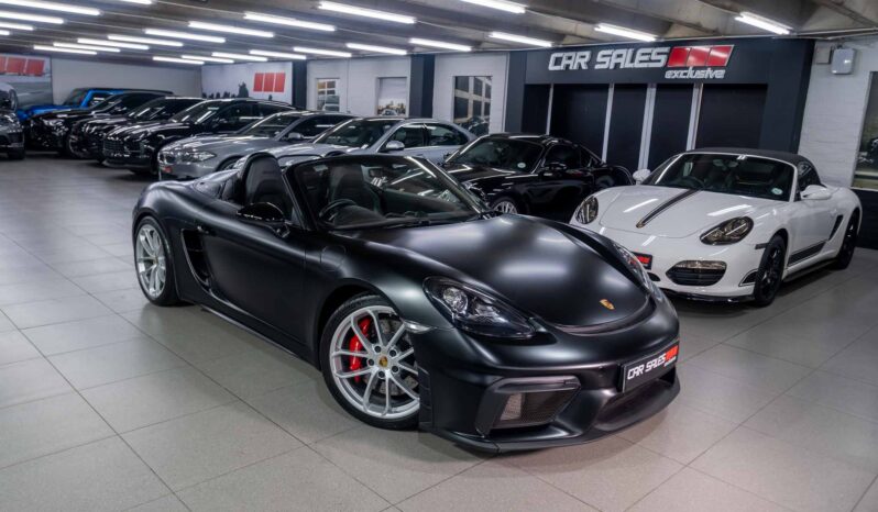 
								2021 Porsche 718 Spyder Auto full									