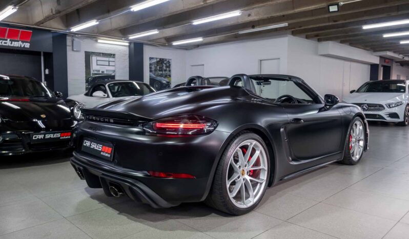 
								2021 Porsche 718 Spyder Auto full									