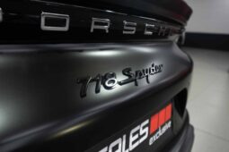 
										2021 Porsche 718 Spyder Auto full									