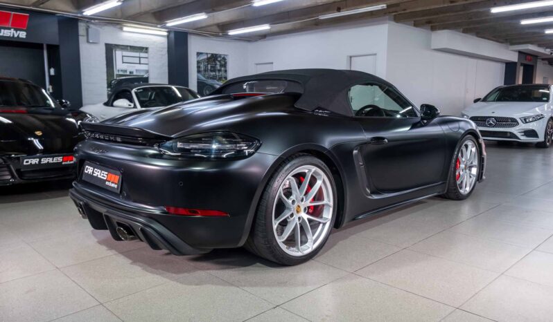 
								2021 Porsche 718 Spyder Auto full									